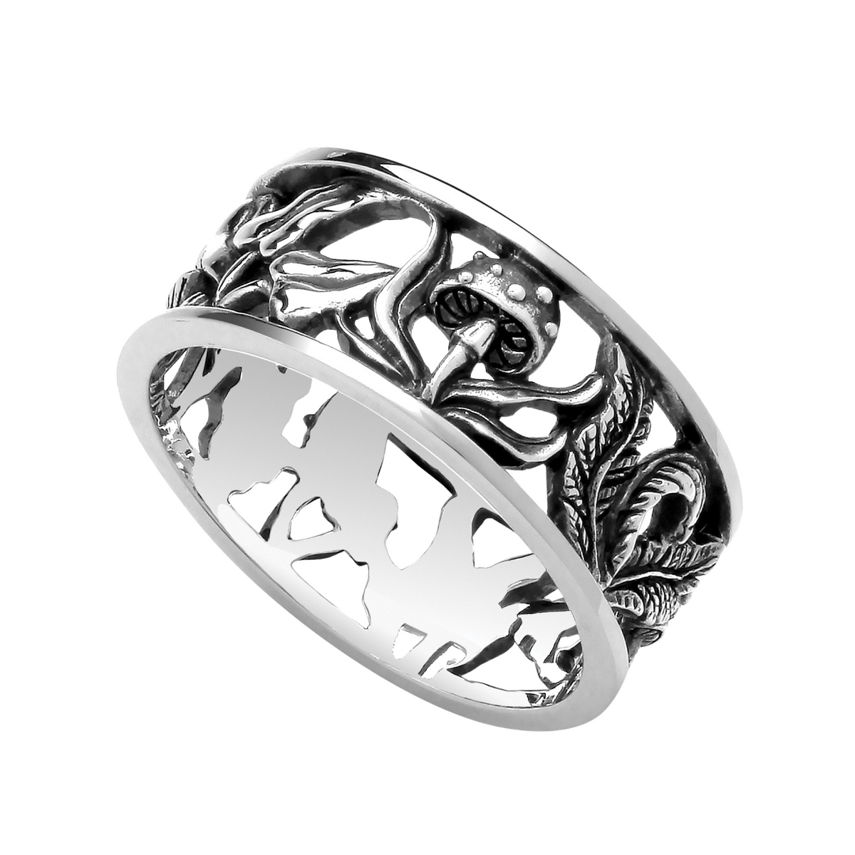 FERN & FUNGI - Sterling Silver Ring