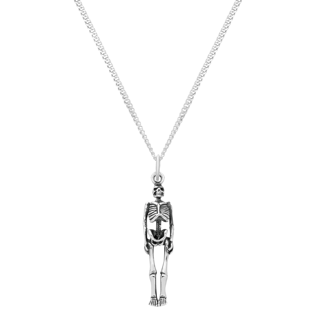 STERLING SILVER SKELETON NECKLACE | AS ABOVE JEWELLERY Skeleton necklace