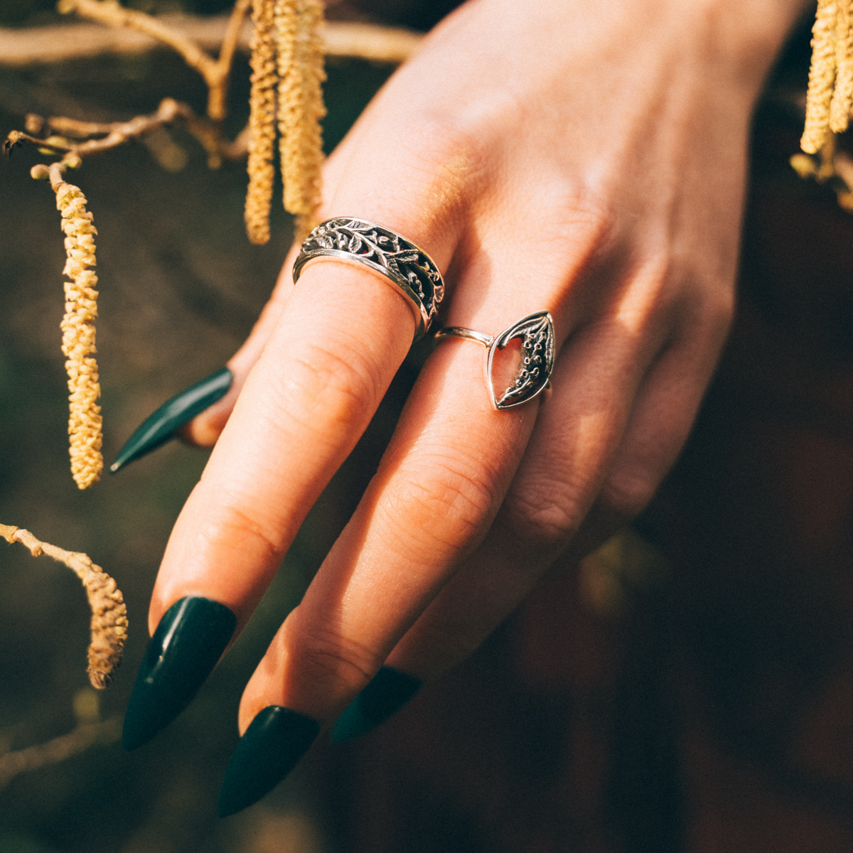 NIGHTSHADE - Sterling Silver Ring