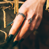 NIGHTSHADE - Sterling Silver Ring