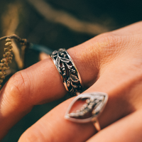 NIGHTSHADE - Sterling Silver Ring