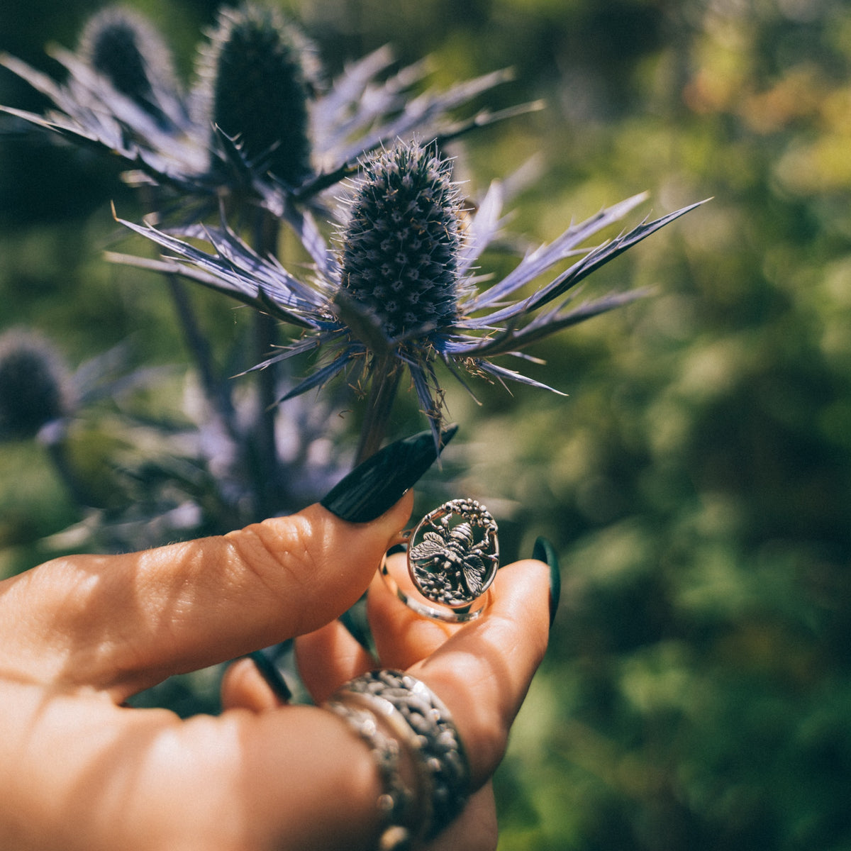 POLLEN - Sterling Silver & Citrine Ring