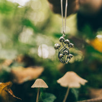 TANGLED TOADSTOOLS - Sterling Silver Necklace