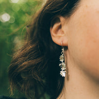 TUMBLING OAK - Sterling Silver Drops