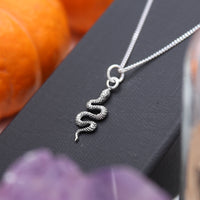 MINI SERPENT - Sterling Silver Necklace