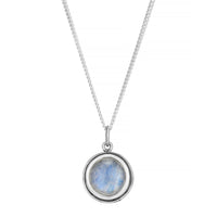 STARRY SKIES - Moonstone & Sterling Silver Necklace
