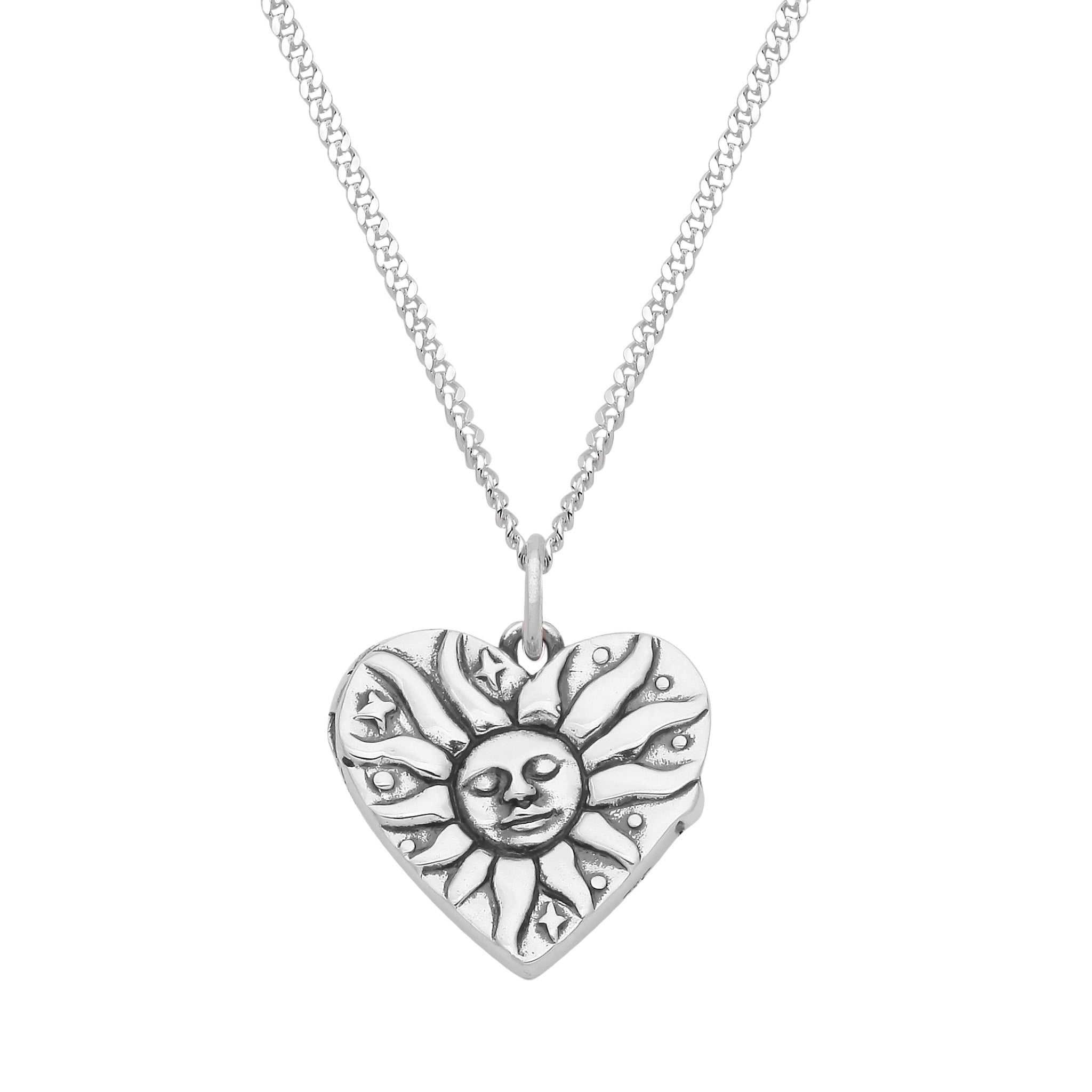 Sun and moon locket hotsell
