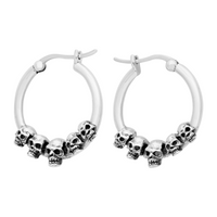 MORTEM - Sterling Silver Hoops