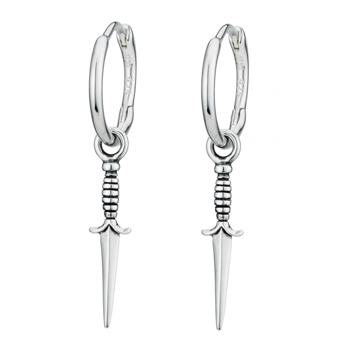 SPOOKY STACK - Sterling Silver Hoop Gift Set