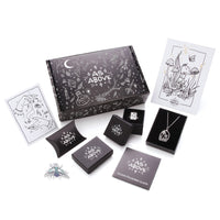 DAYDREAMING - Sterling Silver Locket & Earrings Gift Set