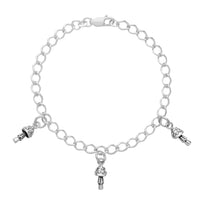 AMANITA - Sterling Silver Bracelet