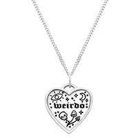 YOU ARE WEIRD - Sterling Silver Necklace