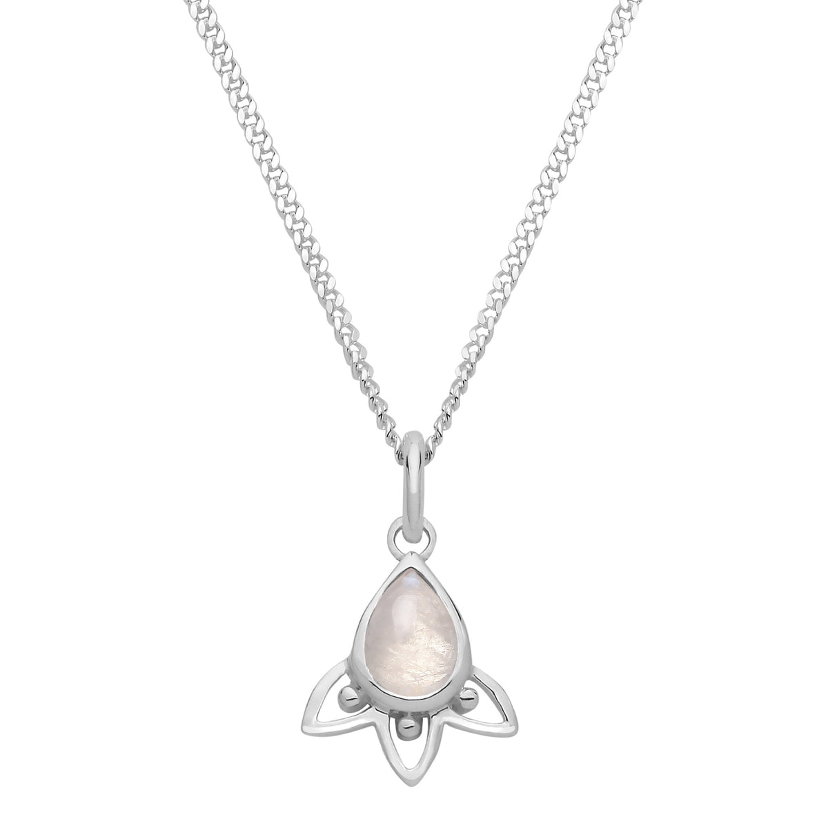ARIA - Sterling Silver & Moonstone Necklace