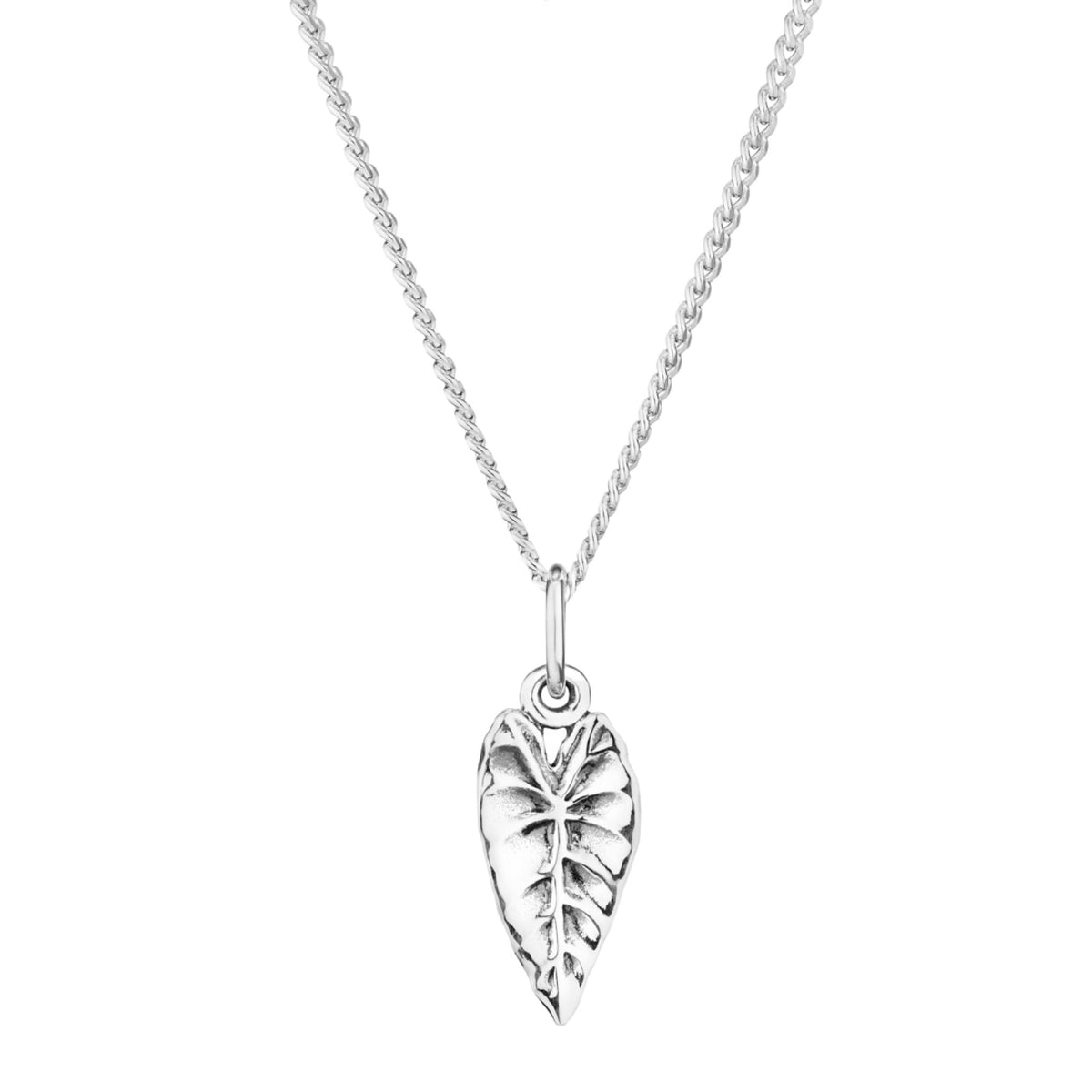 ALOCASIA - Sterling Silver Necklace