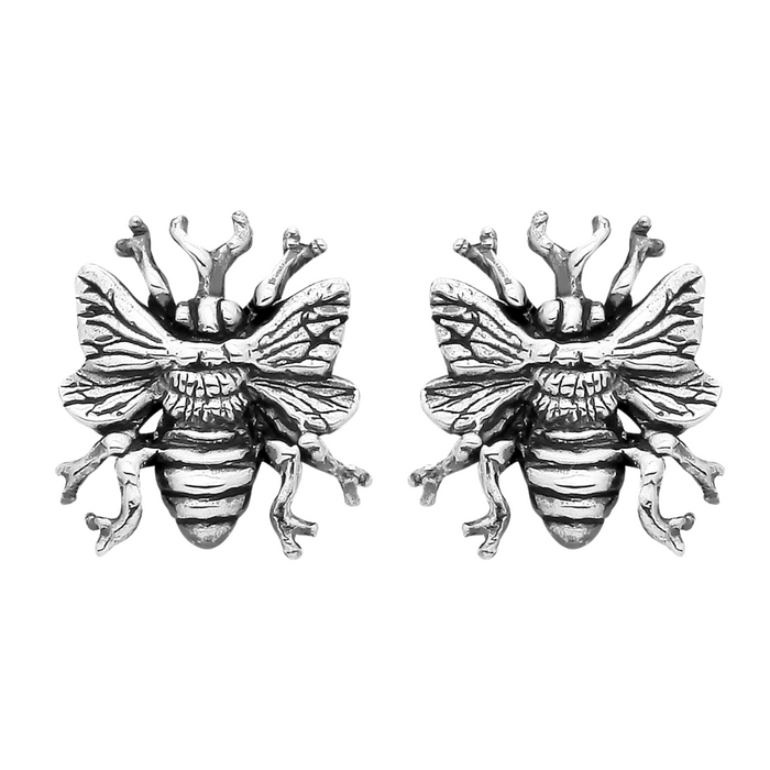 Sterling silver bee nature alternative witchy jewellery