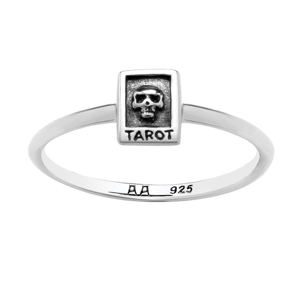 SKULL TAROT - Sterling Silver Ring