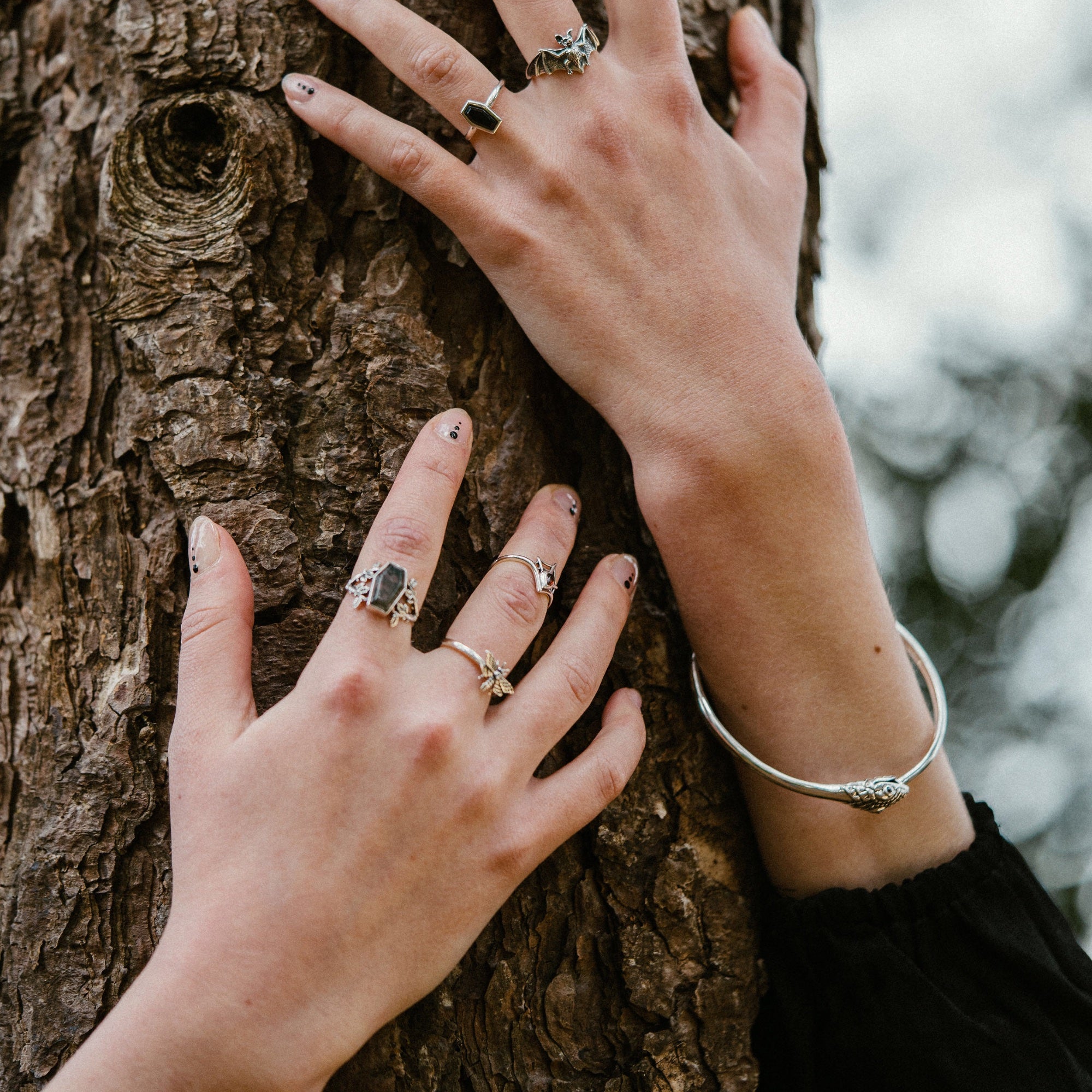 Ouroboros bangle on sale