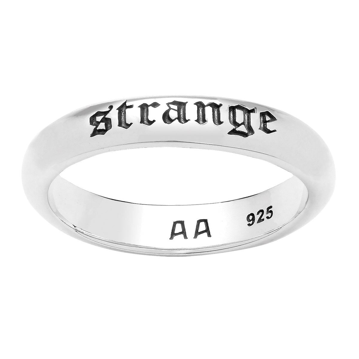 YOU ARE STRANGE - Sterling Silver Ring