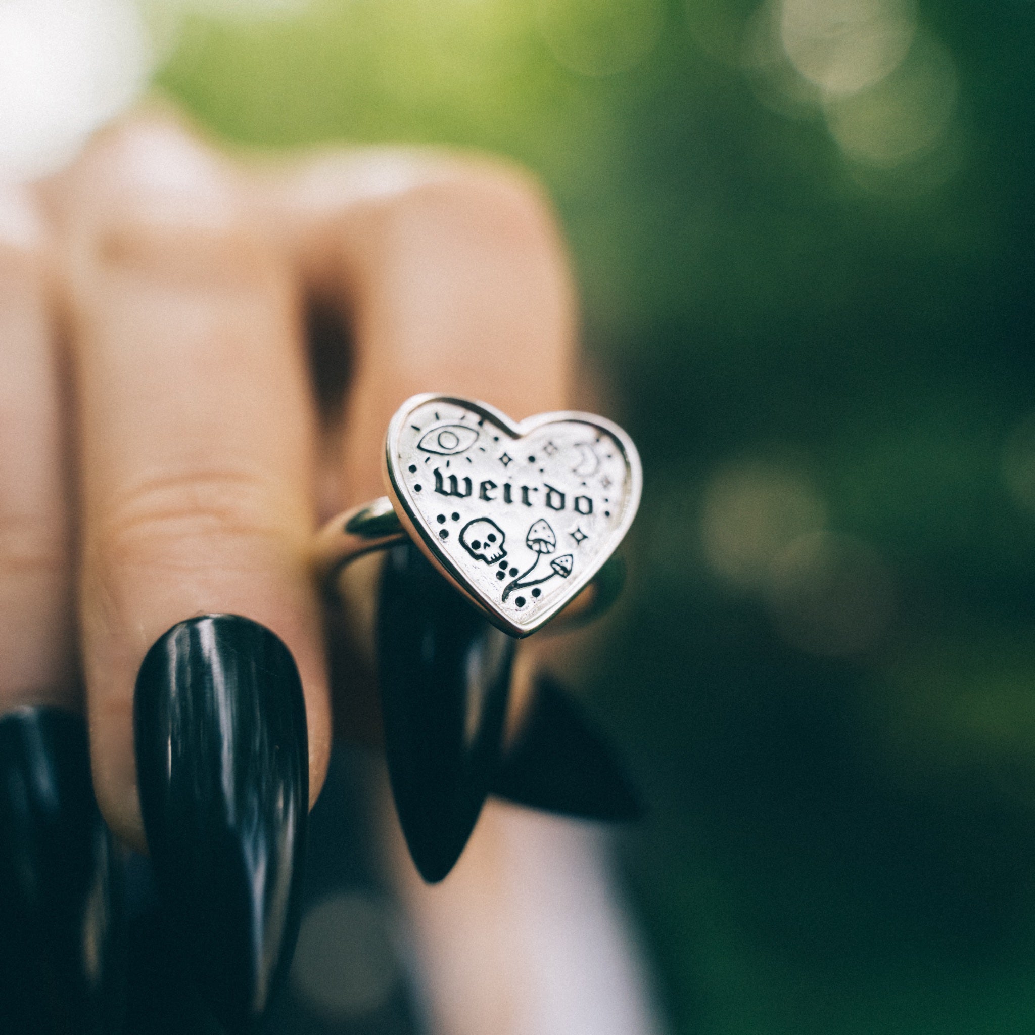 STERLING SILVER WEIRDO WEIRD RING | AS ABOVE JEWELLERY