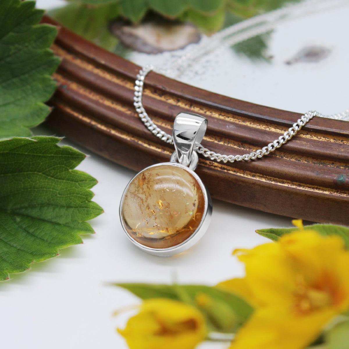 MIDSOMMER - Sterling Silver & Citrine Necklace