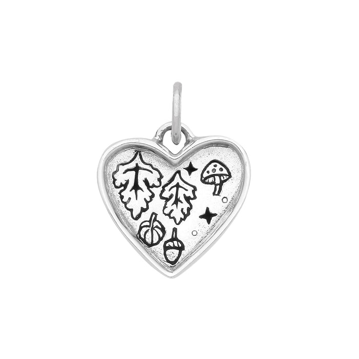 AUTUMN HAS MY HEART - Sterling Silver Pendant