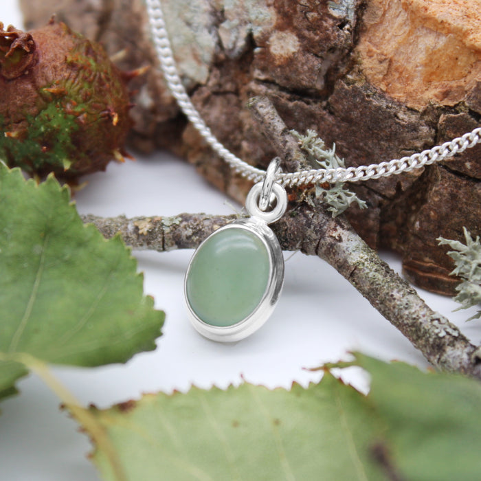BRAMBLE - Sterling Silver & Serpentine Necklace