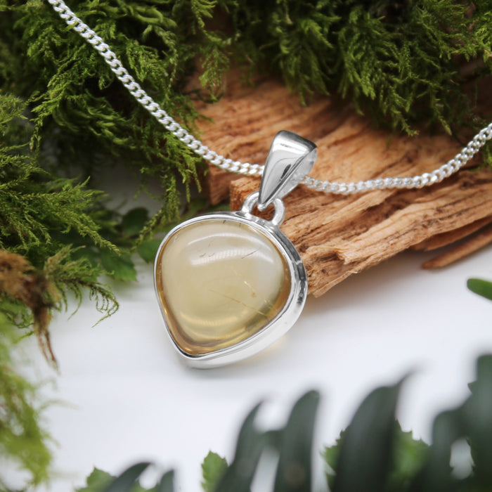CHANTERELLE - Sterling Silver & Citrine Necklace