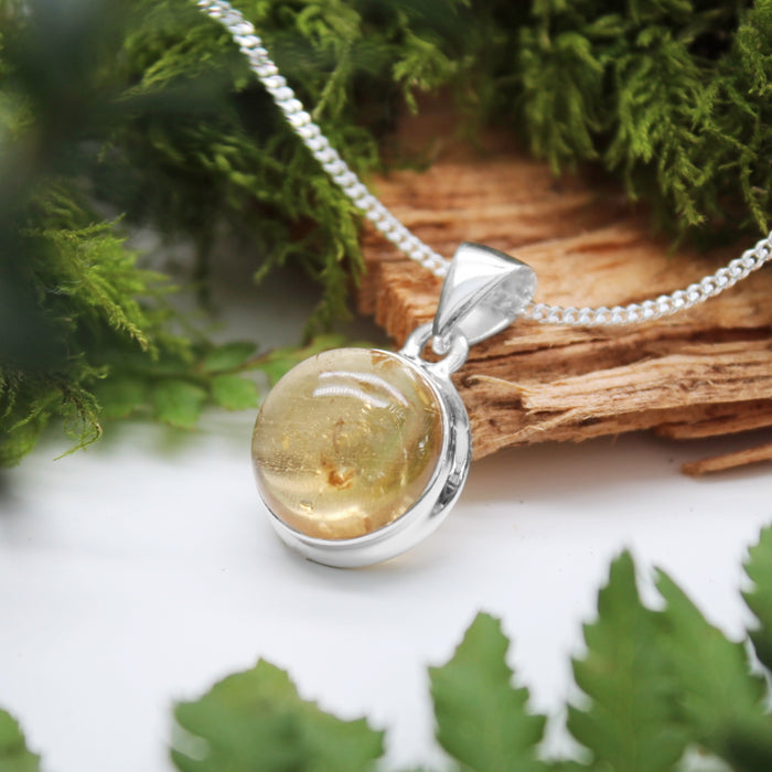 CHANTERELLE - Sterling Silver & Citrine Necklace