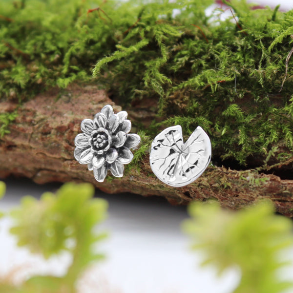 NYMPHAEA - Sterling Silver Studs