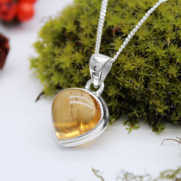 MIDSOMMER - Sterling Silver & Citrine Necklace