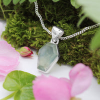 NEW BEGINNINGS - Sterling Silver & Prehnite Necklace