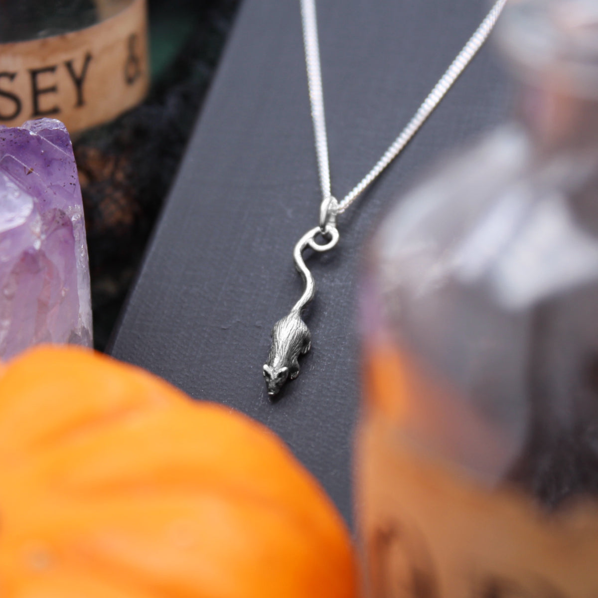 MINI RATTUS - Sterling Silver Necklace