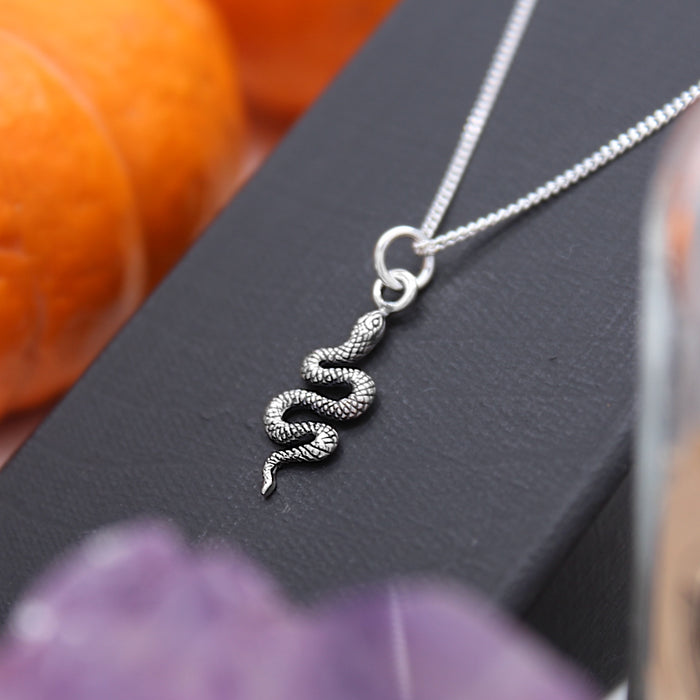 MINI SERPENT - Sterling Silver Necklace