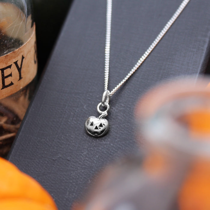 MINI PUMPKIN - Sterling Silver Necklace