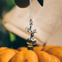 COUNT the PUMPKIN - Sterling Silver Necklace