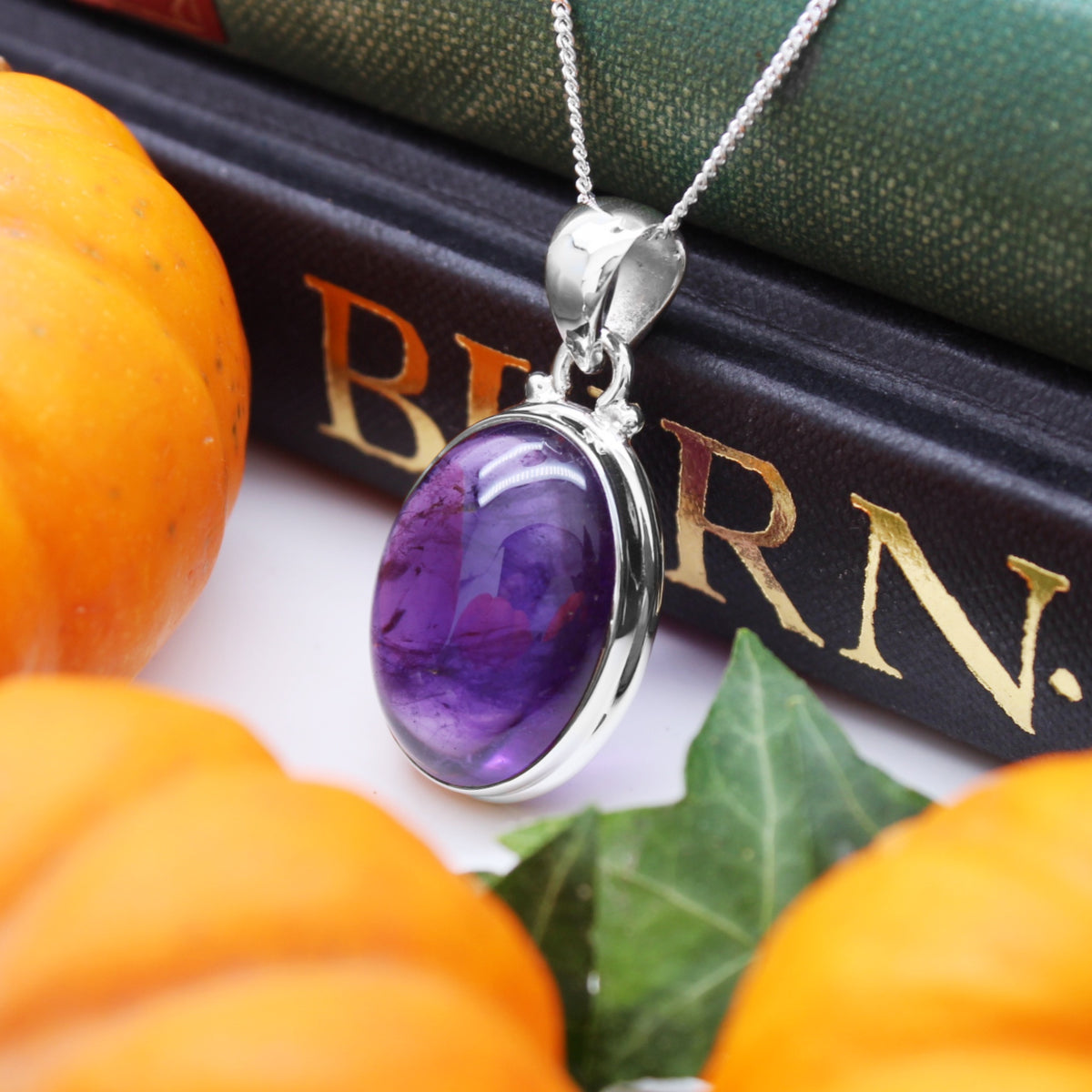 POTION - Sterling Silver & Amethyst Necklace