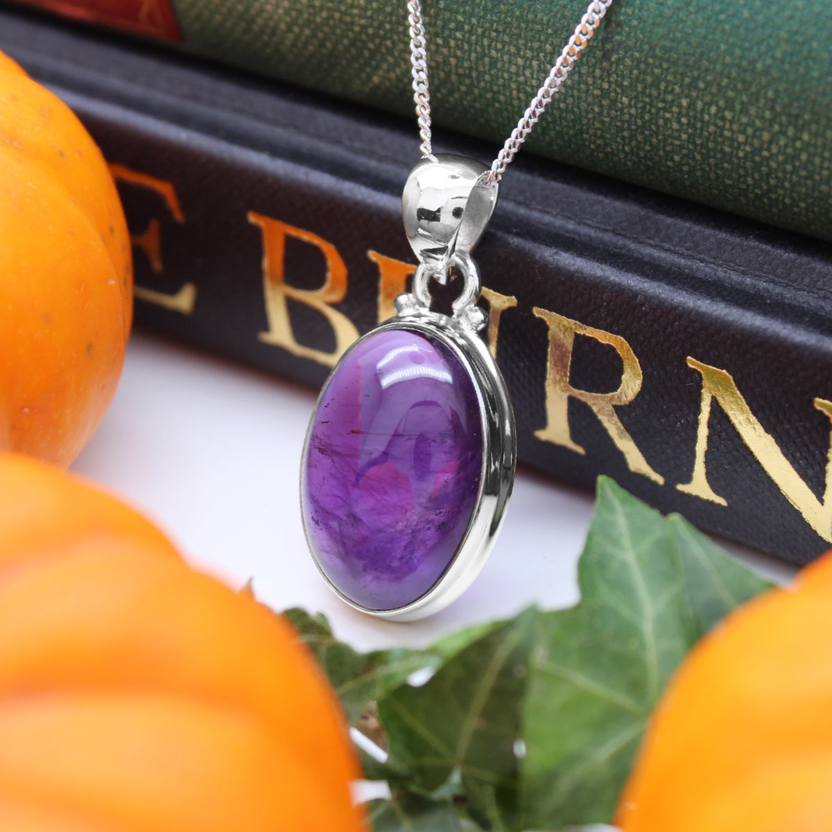 POTION - Sterling Silver & Amethyst Necklace