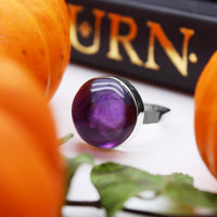 POTION - Sterling Silver & Amethyst Ring - SIZE US 10