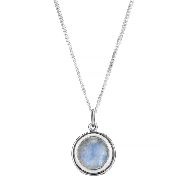STARRY SKIES - Moonstone & Sterling Silver Necklace