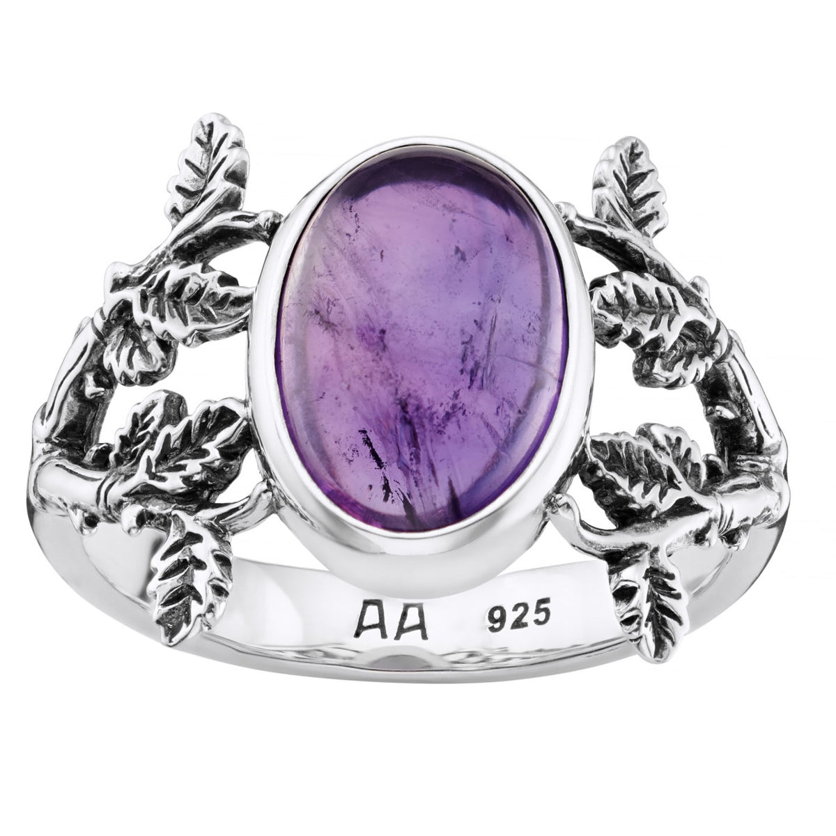 WILD WOODS - Amethyst & Sterling Silver Ring