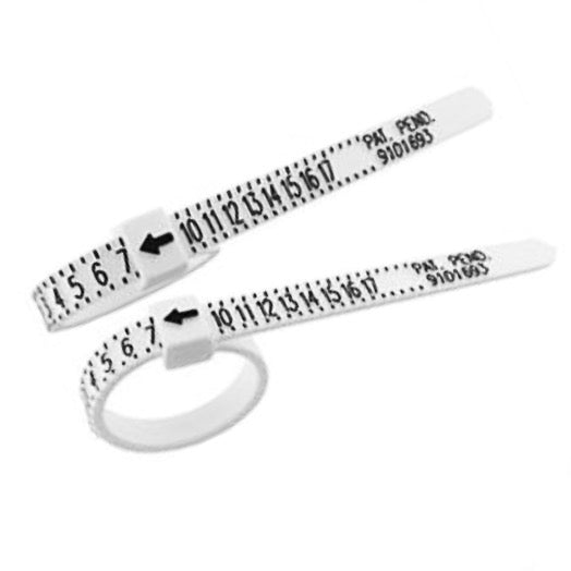 RING SIZER UK US SIZING GAUGE – AS ABOVE - Main Image