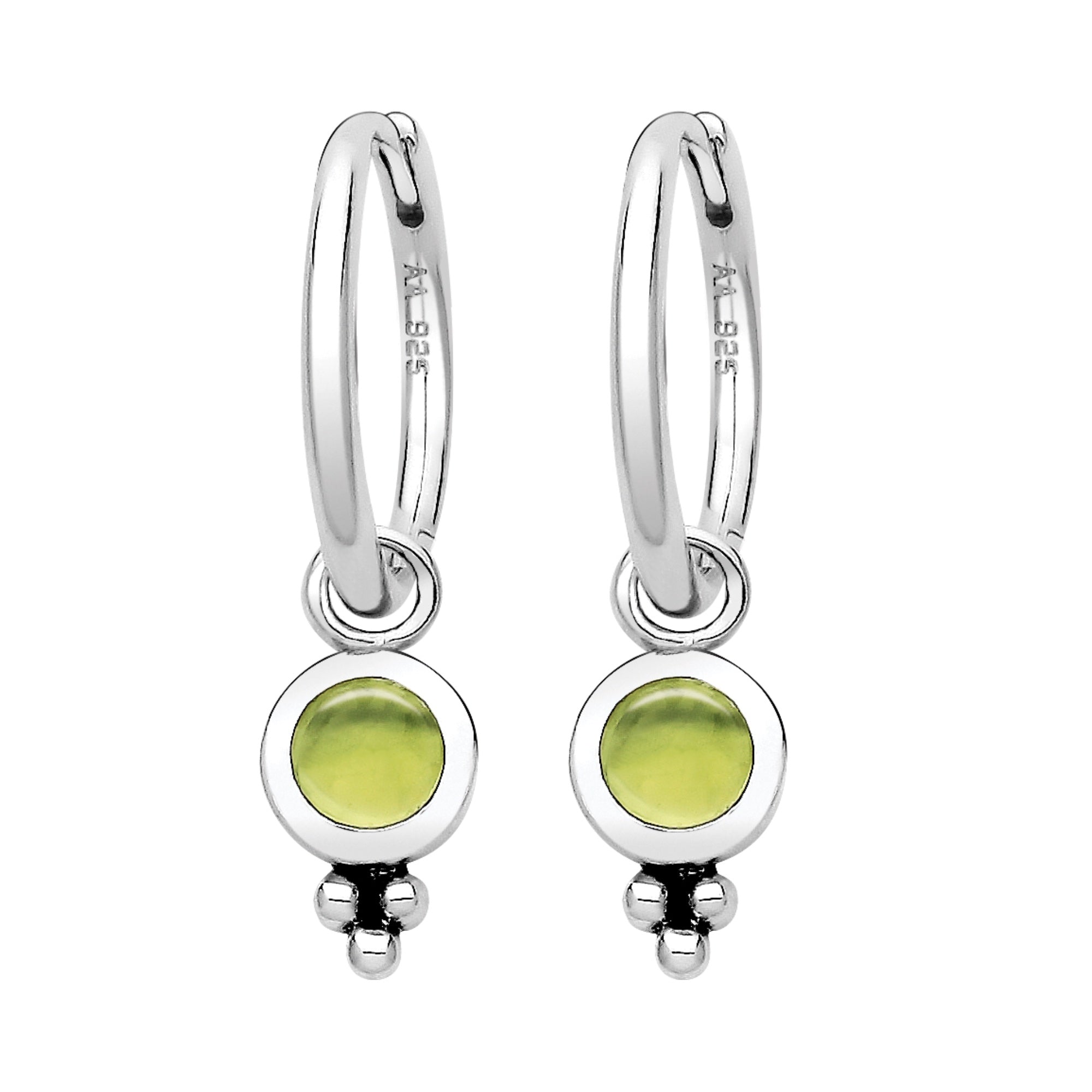 Pandora on sale peridot earrings